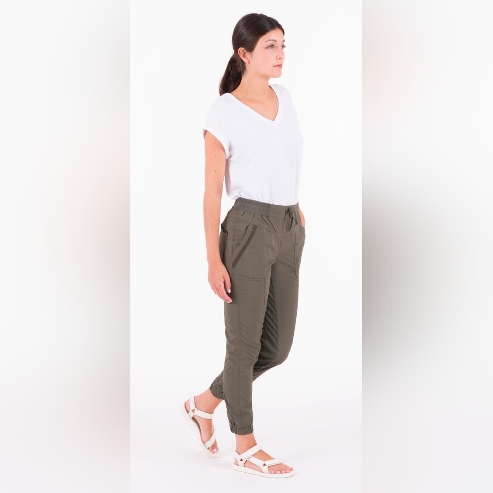 Womens Indygena Mateo Black Jogger Pants Medium